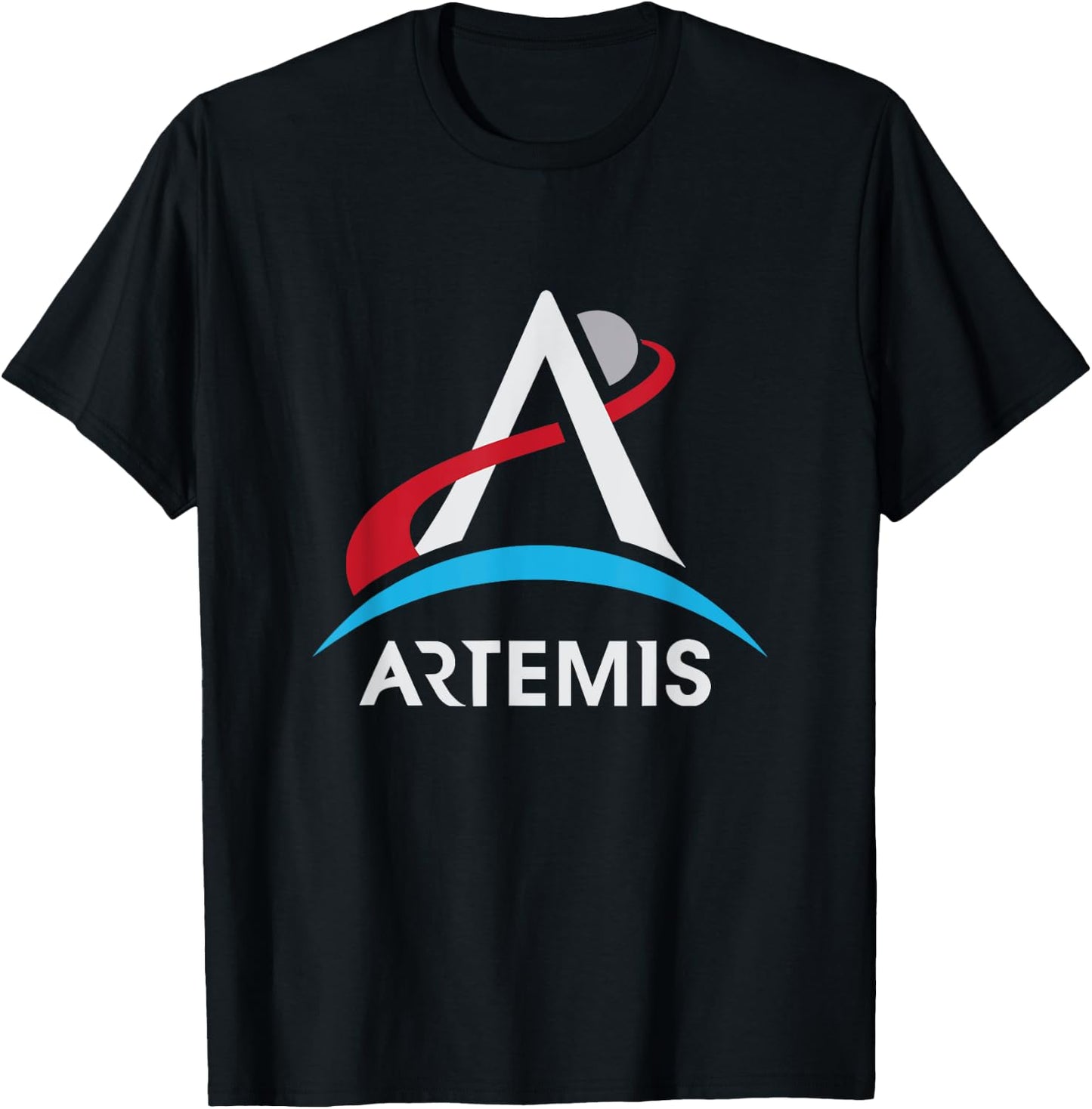 NASA Artemis Program Logo LT We Are Going Moon To Mars 2024 T-Shirt - T-Shirt | Black