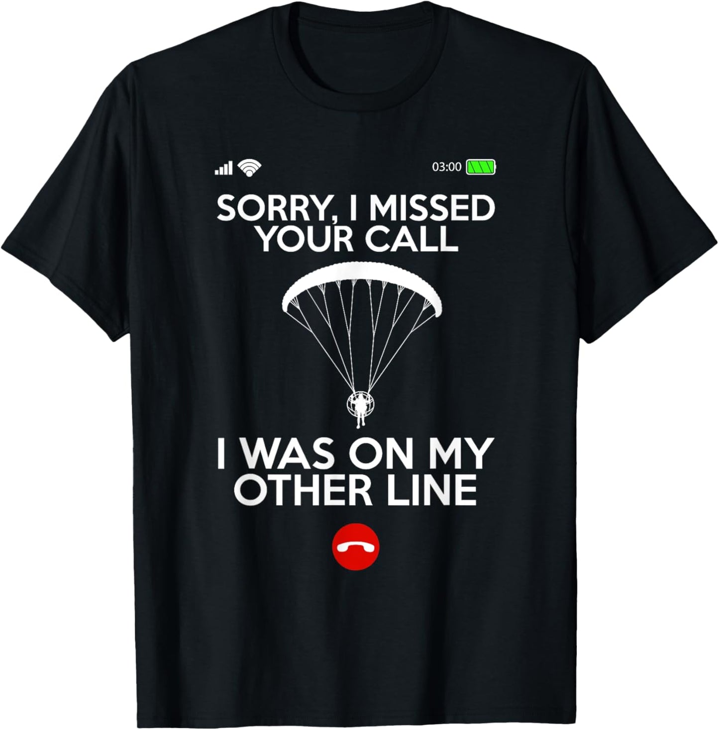 Cool Paramotor Art Women PPG Paragliding Paramotor T-Shirt - T-Shirt | Black