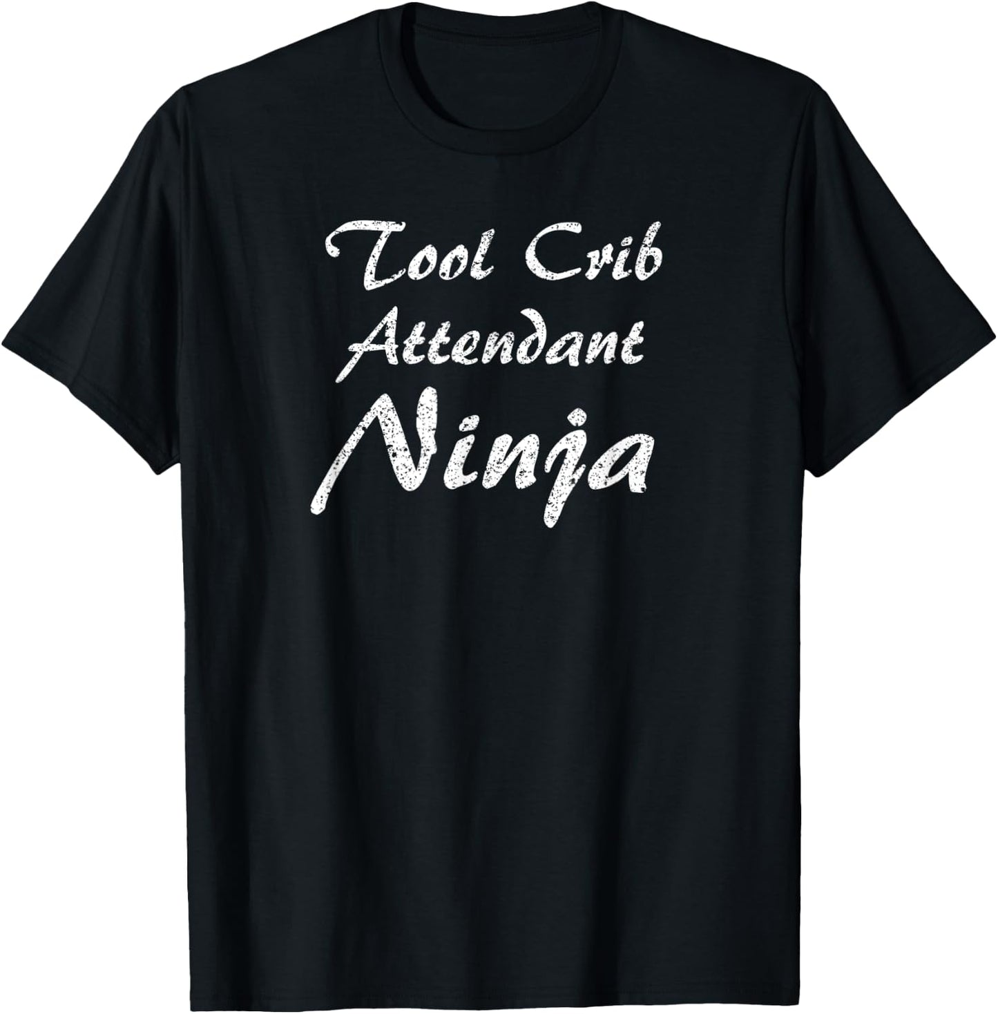 Tool Crib Attendant Occupation Work T-Shirt - T-Shirt | Black