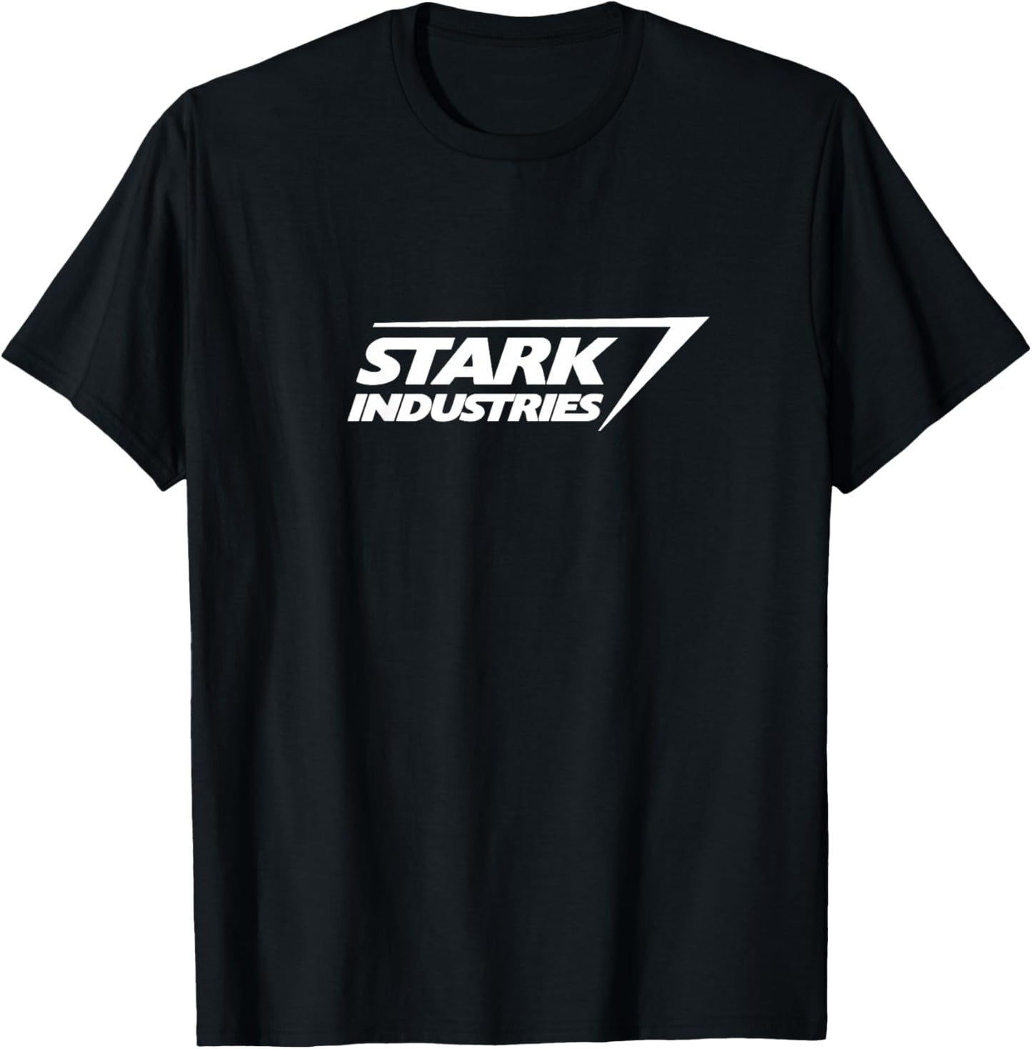 Kids Marvel Avengers Classic Stark Industries Bold Logo T-Shirt - T-Shirt | Black