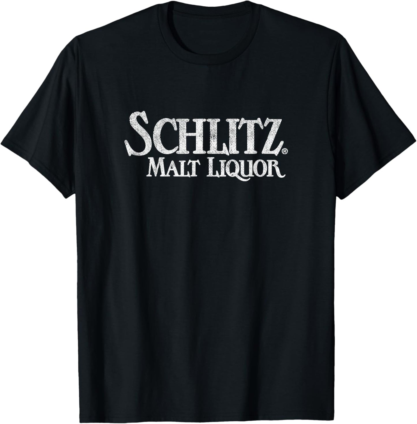Schlitz Vintage Style - Pale Bull Logo T-Shirt - T-Shirt | Black