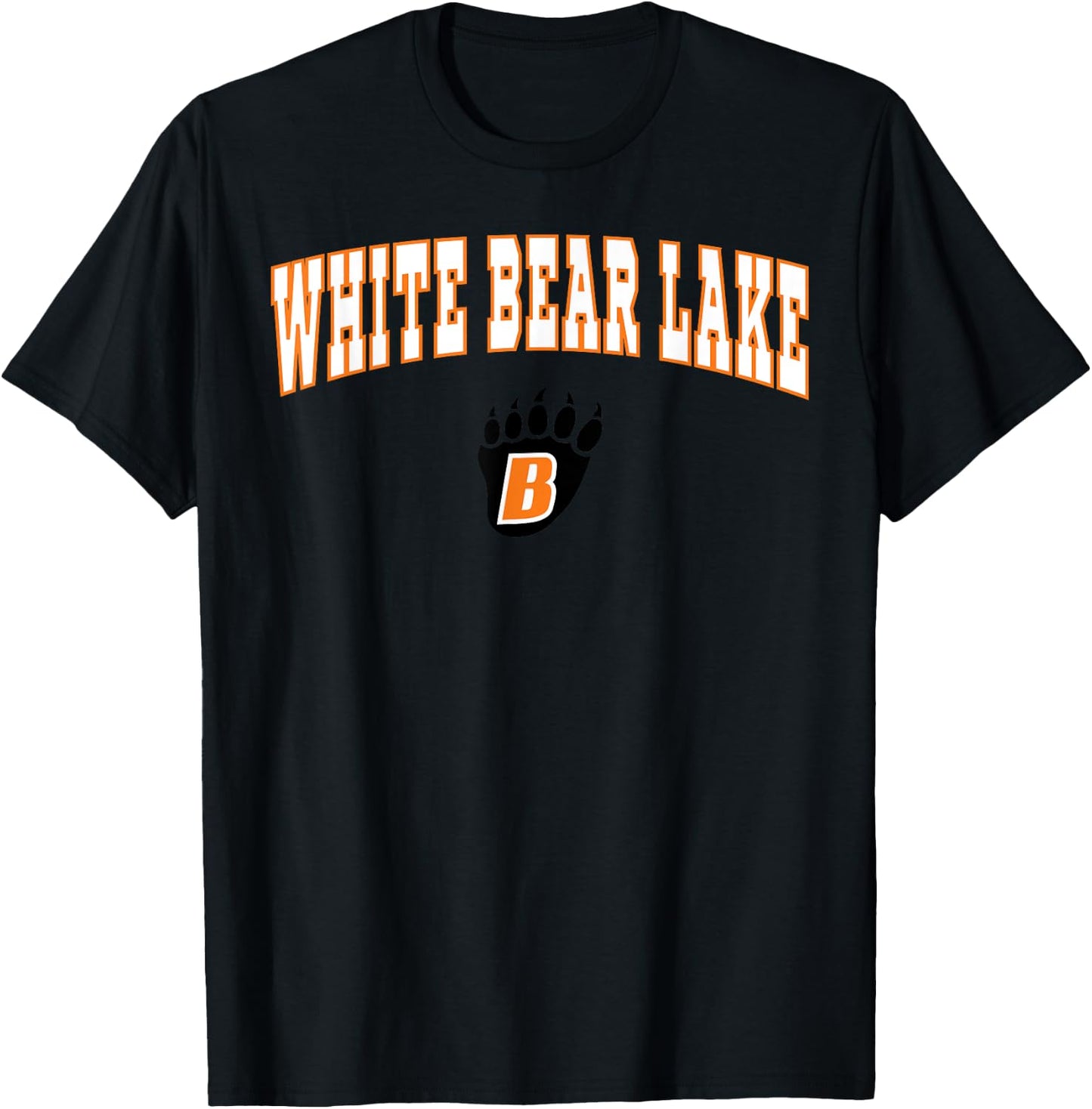 White Bear Lake High School Bears T-Shirt - T-Shirt | Black