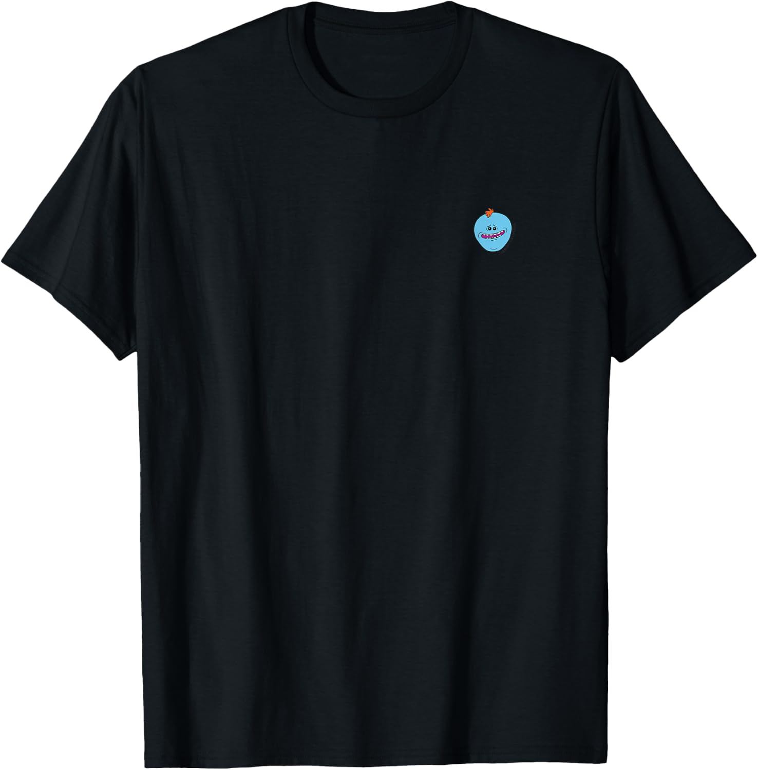 Rick and Morty Meeseeks Head T-Shirt - T-Shirt | Black
