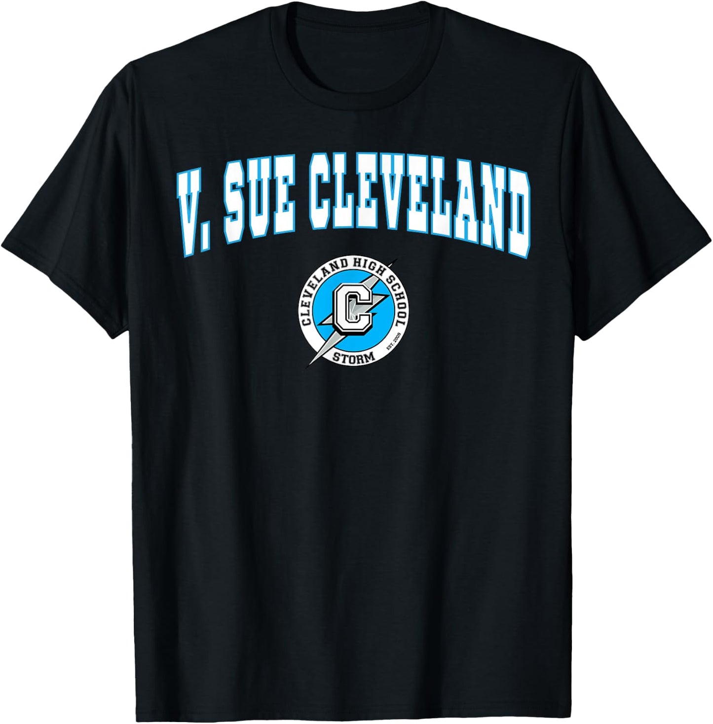 V. Sue Cleveland High School Storm C2 T-Shirt - T-Shirt | Black
