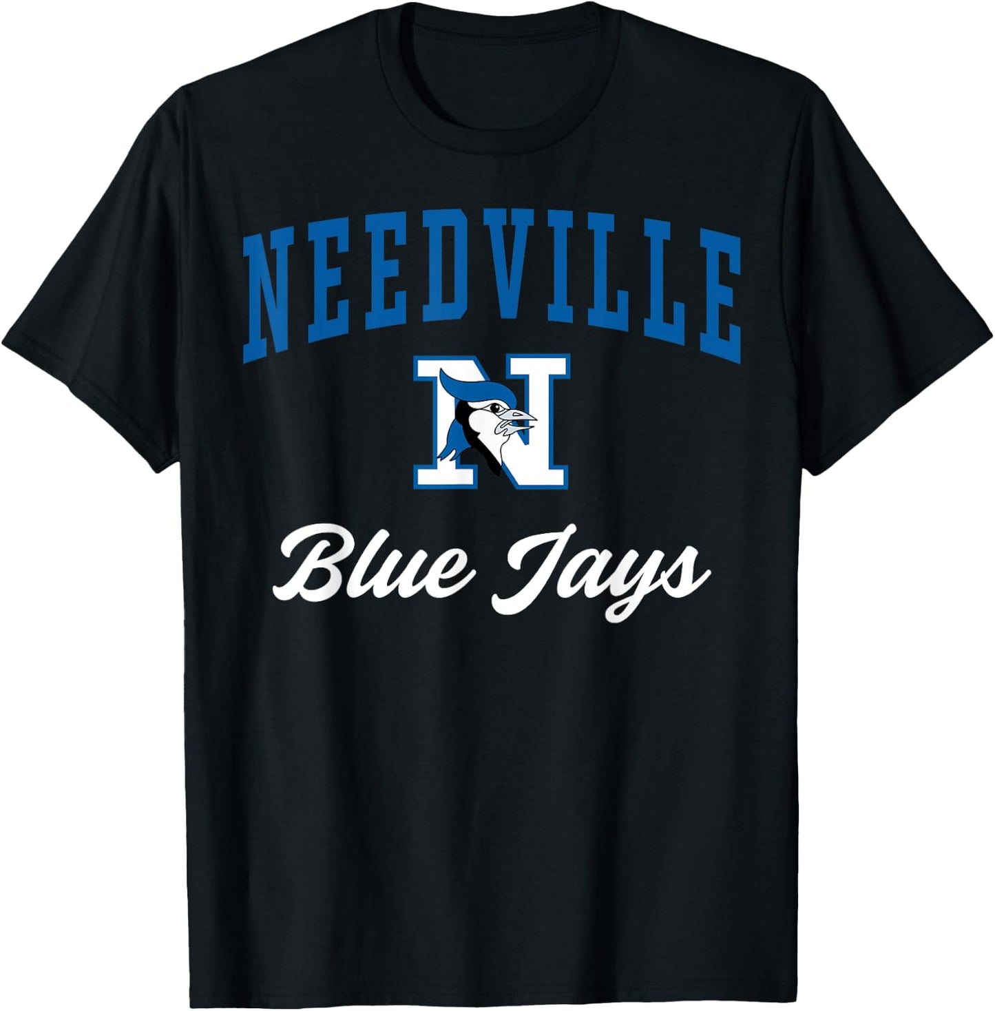 Needville High School Blue Jays C3 T-Shirt - T-Shirt | Black