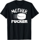 Mother Pucker In White Funny Hockey Mom Puck Ice Hockey T-Shirt - T-Shirt | Black