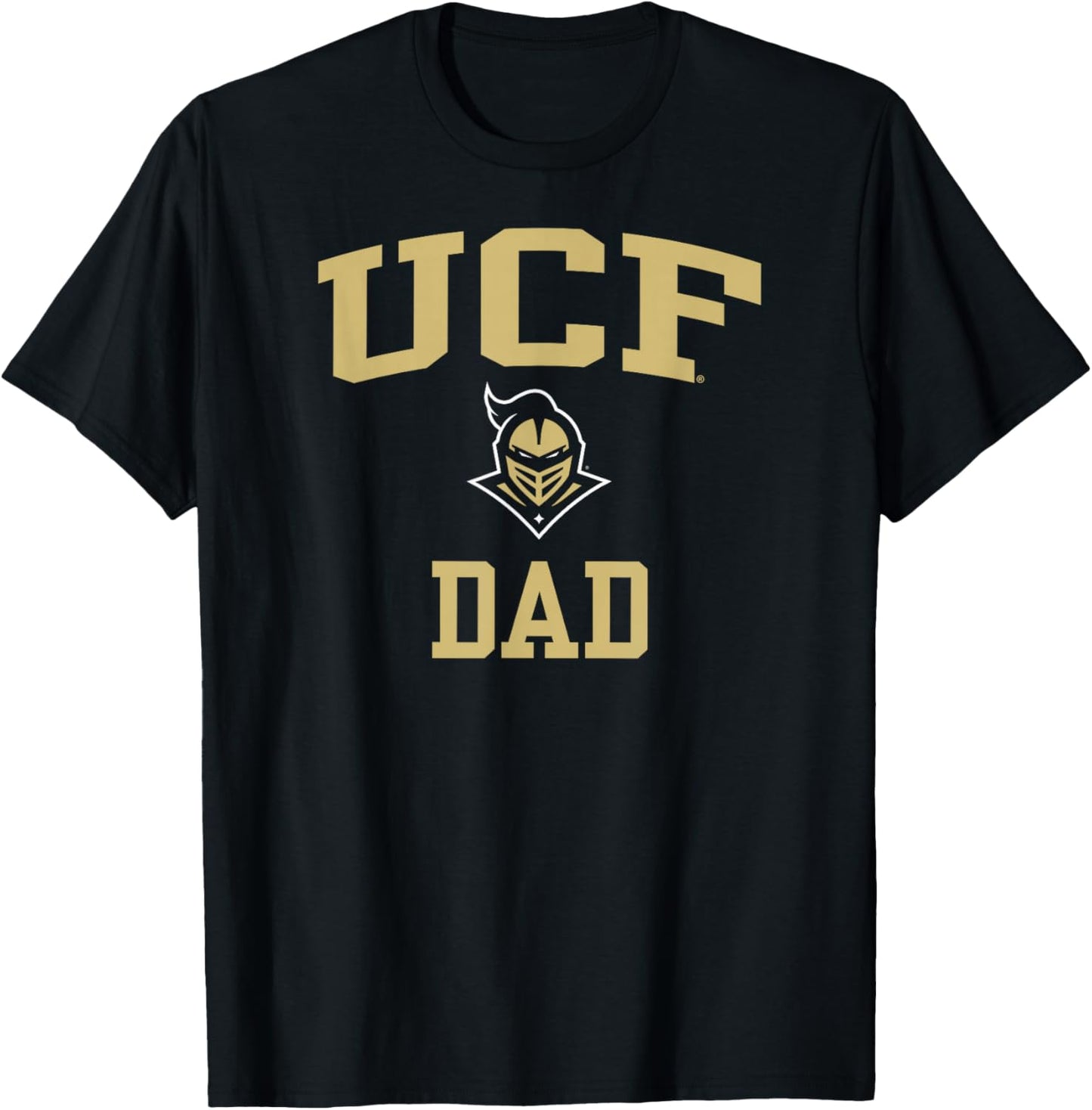 Central Florida Golden Knights Dad Icon Black T-Shirt - T-Shirt | Black