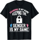 Grandma is My Name Keeping Gender is My Game Baby Reveal T-Shirt - T-Shirt | Black