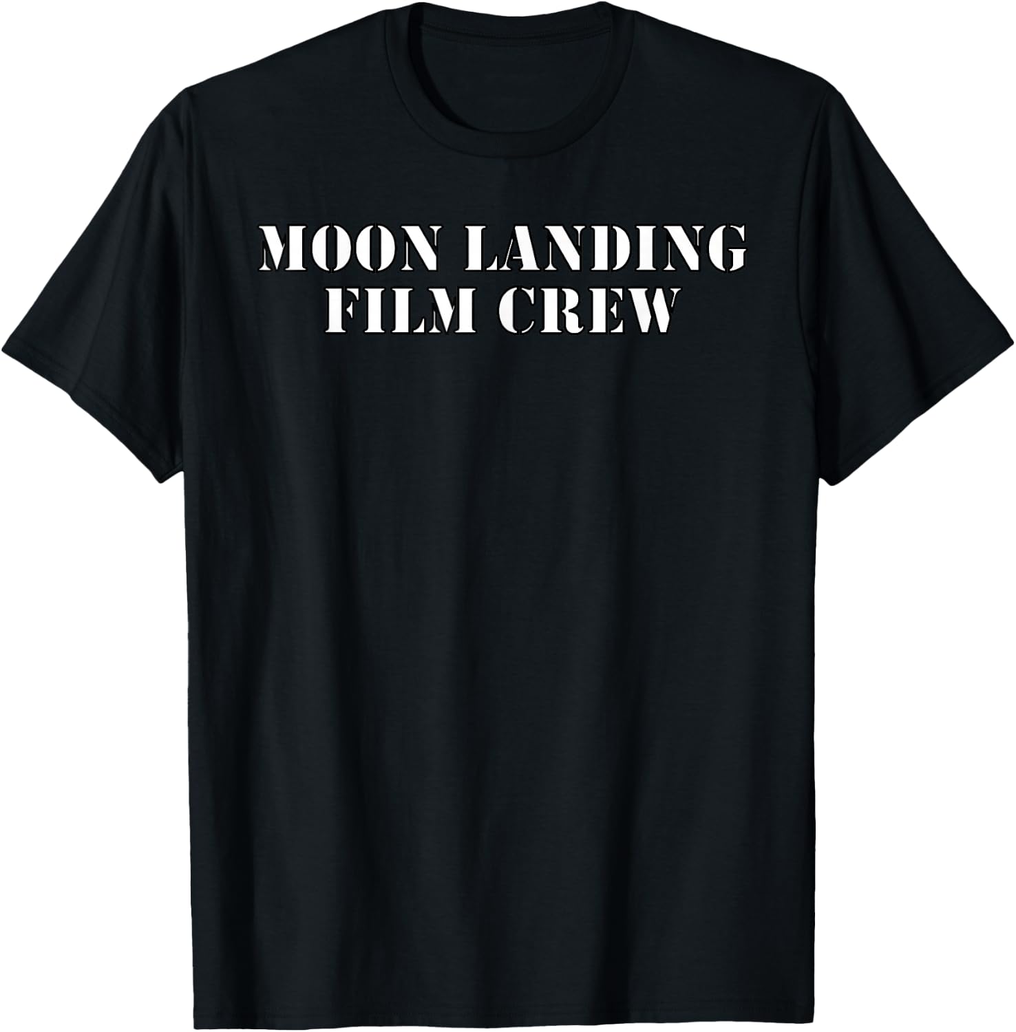 Moon Landing Film Crew T-Shirt - T-Shirt | Black