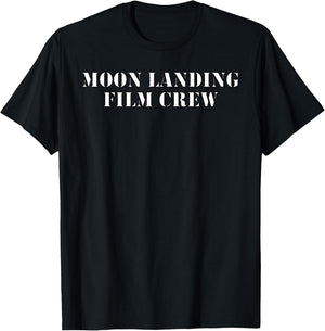 Moon Landing Film Crew T-Shirt - T-Shirt | Black
