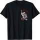 Old School Krav Maga Hebrew Logo Tiger Women & Men T-Shirt - T-Shirt | Black