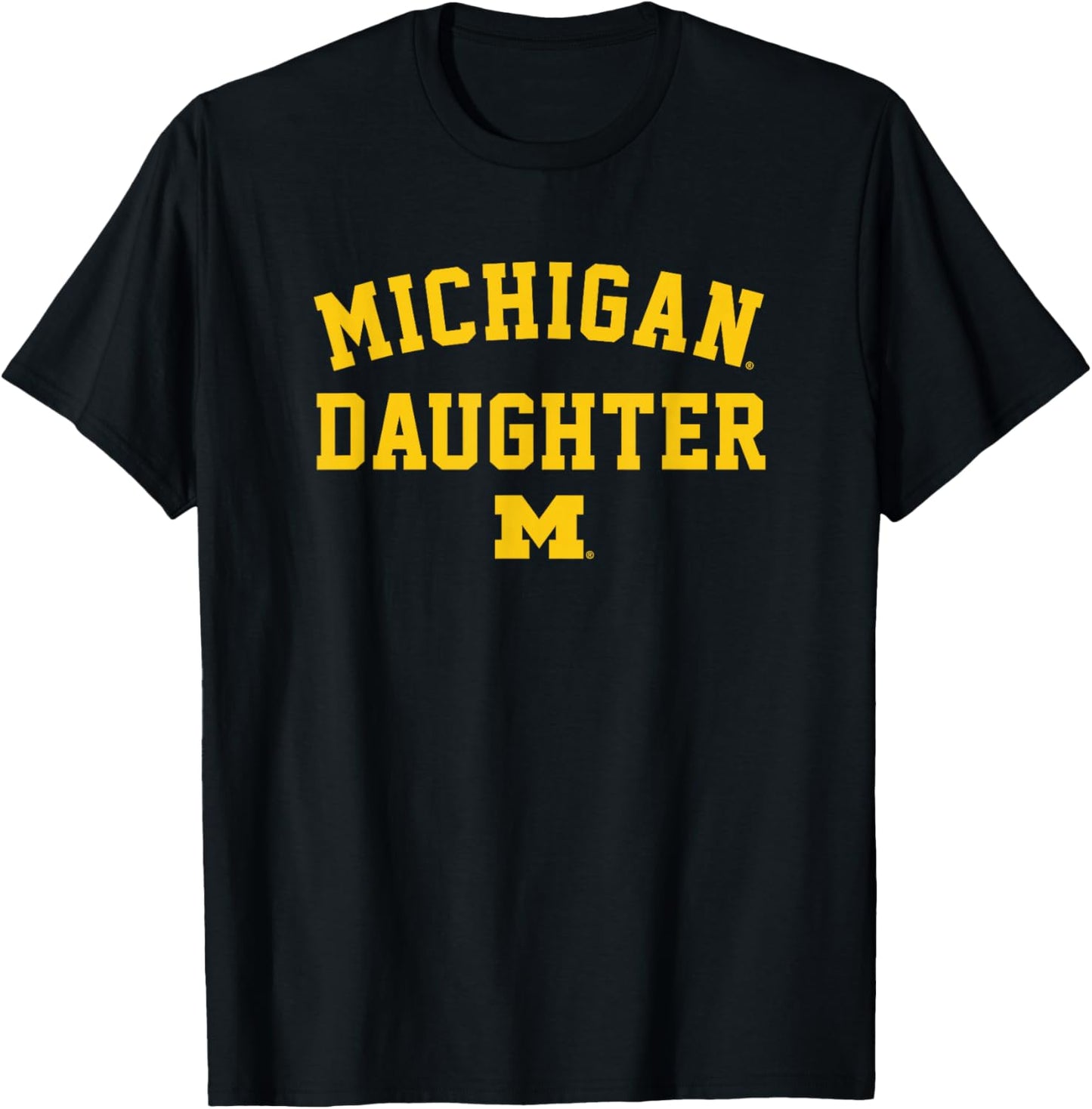 University of Michigan Wolverines Michigan Daughter T-Shirt - T-Shirt | Black