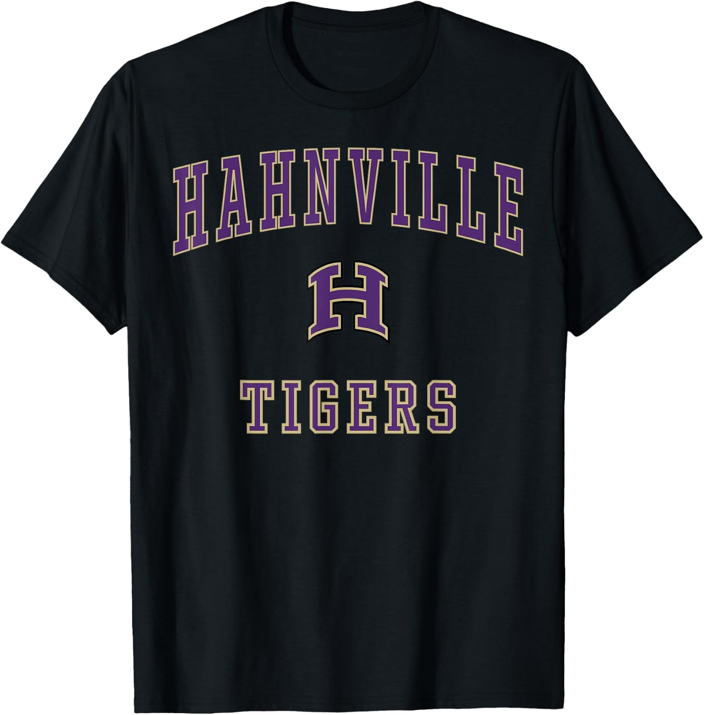 Hahnville High School Tigers C1 T-Shirt - T-Shirt | Black