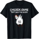 Chicken Game Don’t Look At The Chicken Humour Funny Chicken T-Shirt - T-Shirt | Black