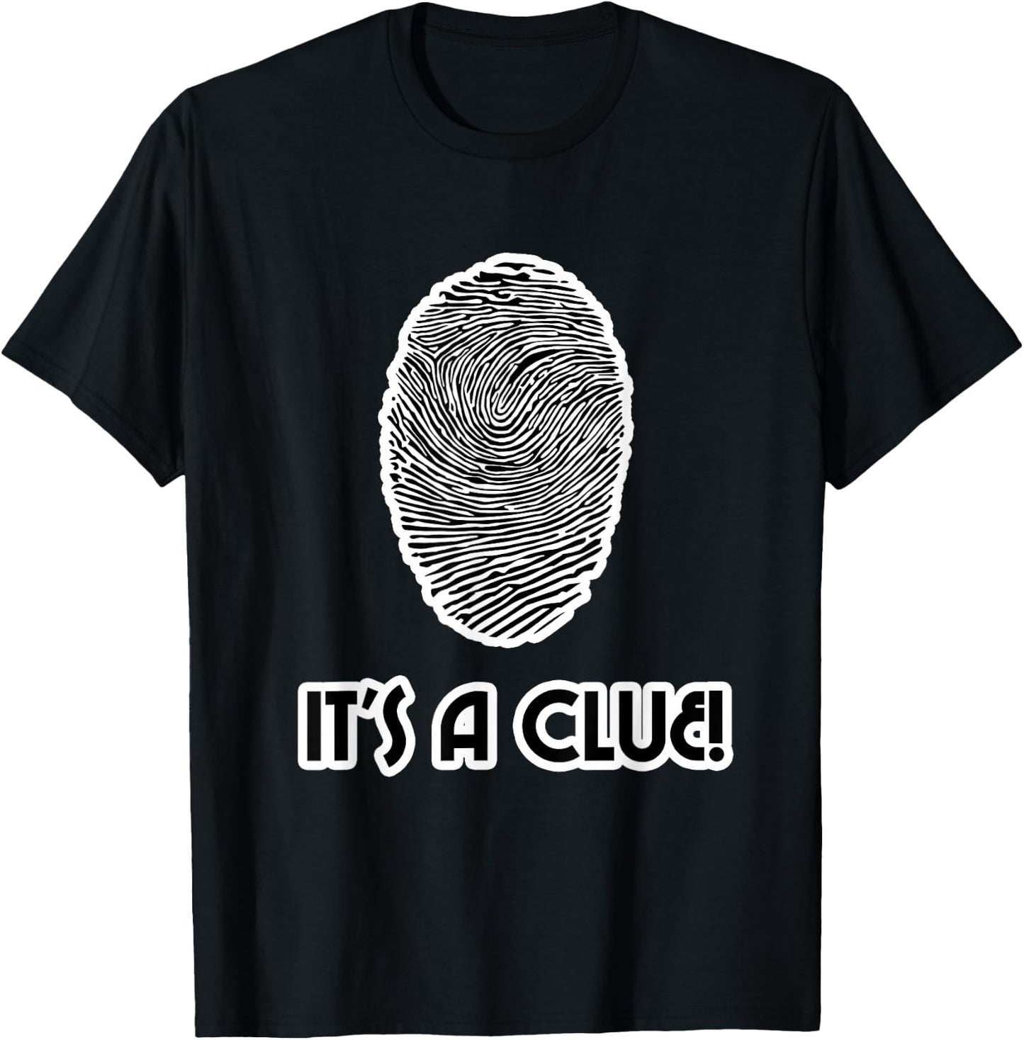 Detective design - It's a Clue T-Shirt - T-Shirt | Black