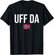 Norwegian Phrases and Sayings Gift Store Uff Da Norwegian Norway T-Shirt - T-Shirt | Black