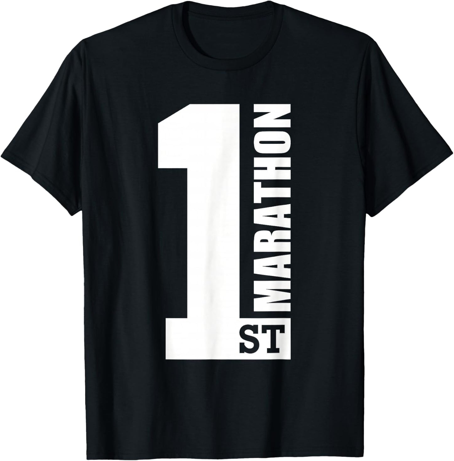1st Marathon T-Shirt - T-Shirt | Black