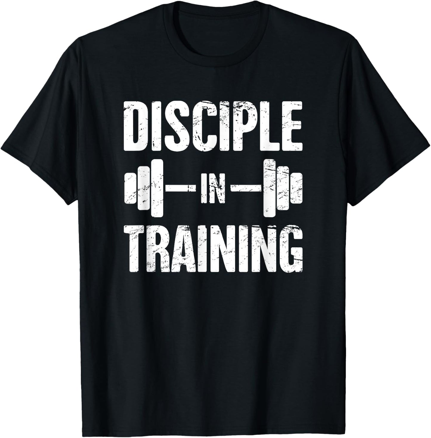 Disciple - Funny Christian Athlete / Christian Workout T-Shirt - T-Shirt | Black