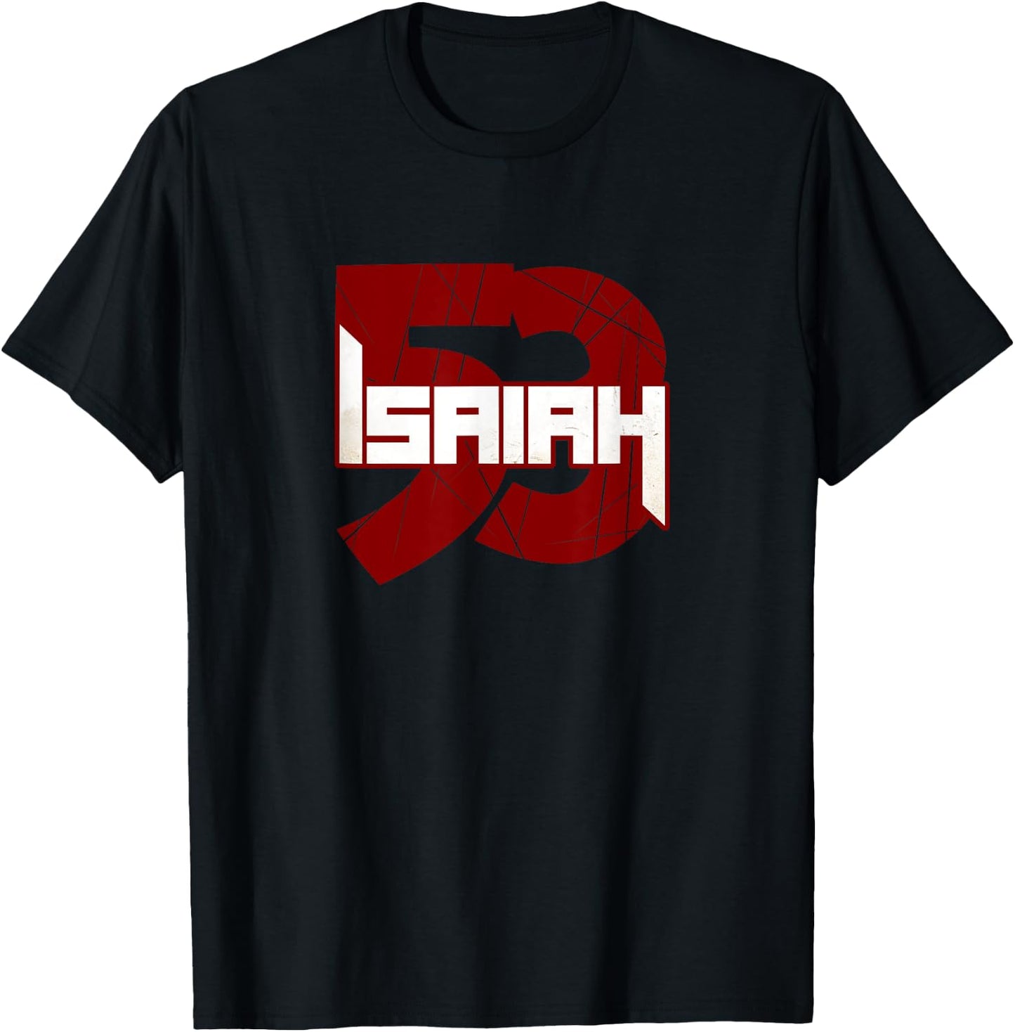 Christian Isaiah Commentary Bible Verse Jesus Isaiah 53 Men T-Shirt - T-Shirt | Black