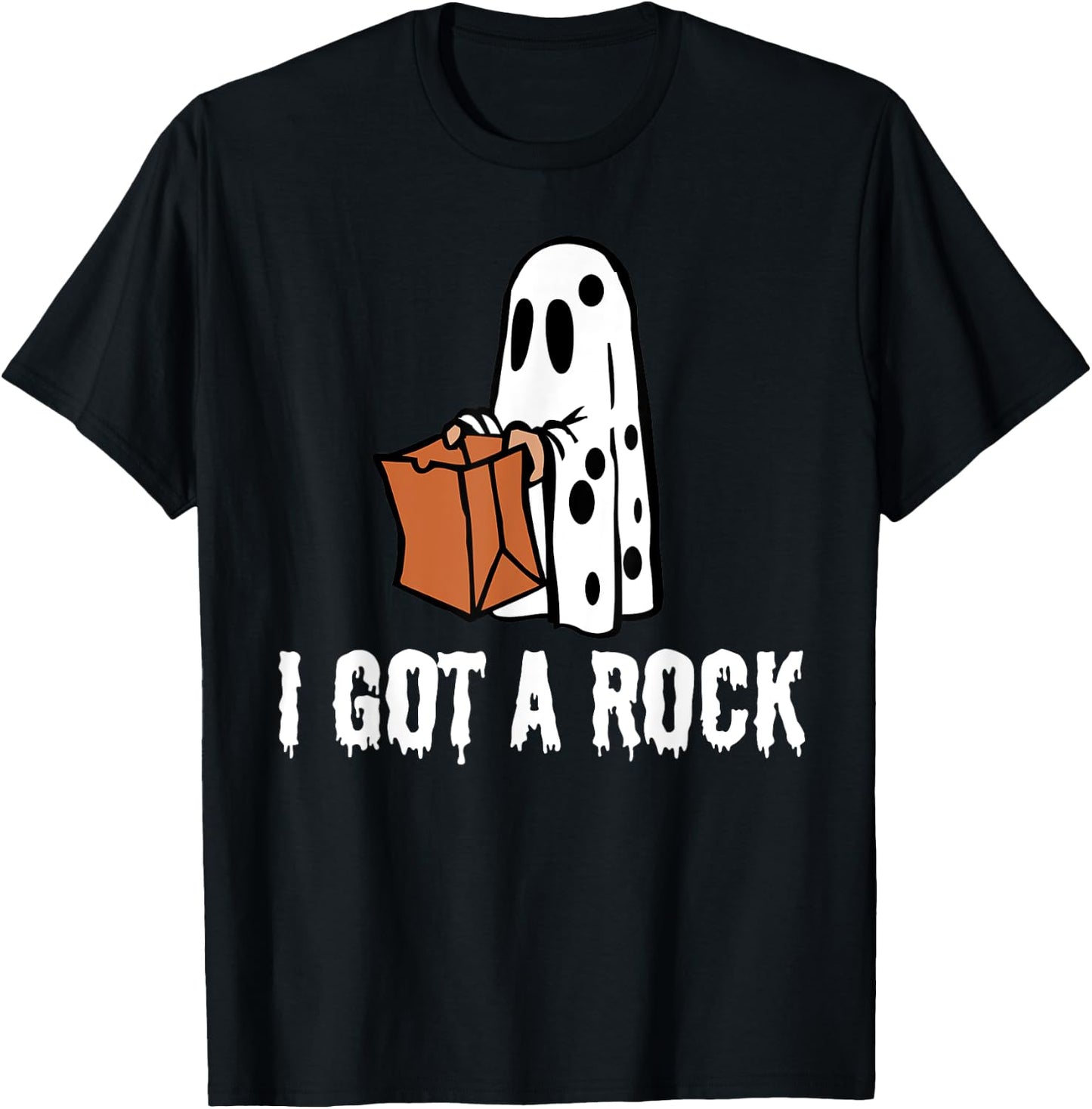 I Got A Rock Halloween T-Shirt - T-Shirt | Black