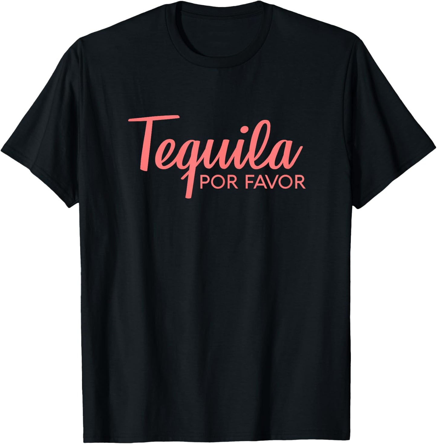 TEQUILA POR FAVOR Shirt | Cinco De Mayo Drinking T-Shirt - T-Shirt | Black