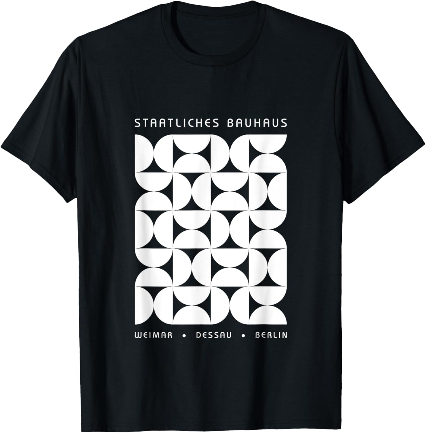 100 years of BAUHAUS Design School - Bauhaus Poster 1923 T-Shirt - T-Shirt | Black