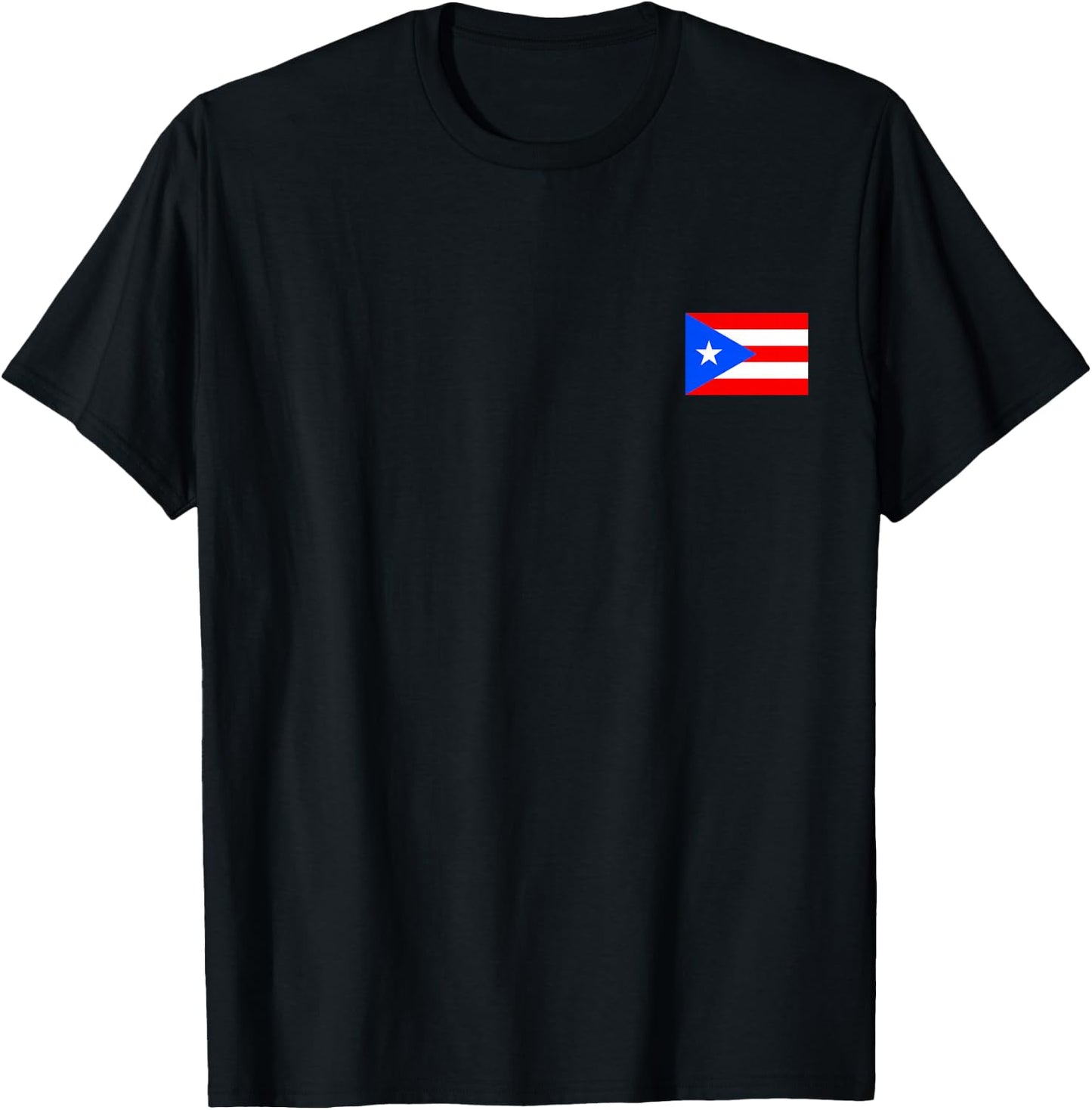 State Puerto Rico Flag Cool PR Boricua Flags Gift Women Men T-Shirt - T-Shirt | Black