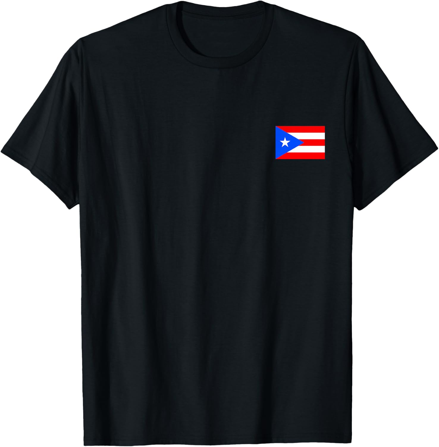 State Puerto Rico Flag Cool PR Boricua Flags Gift Women Men T-Shirt - T-Shirt | Black