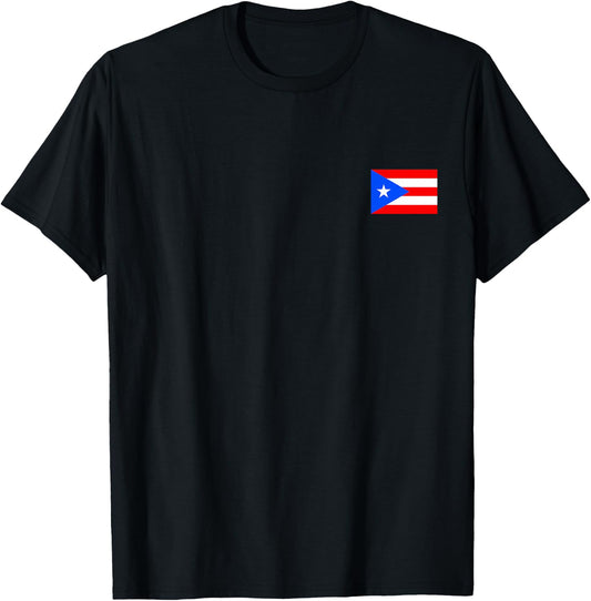 State Puerto Rico Flag Cool PR Boricua Flags Gift Women Men T-Shirt - T-Shirt | Black
