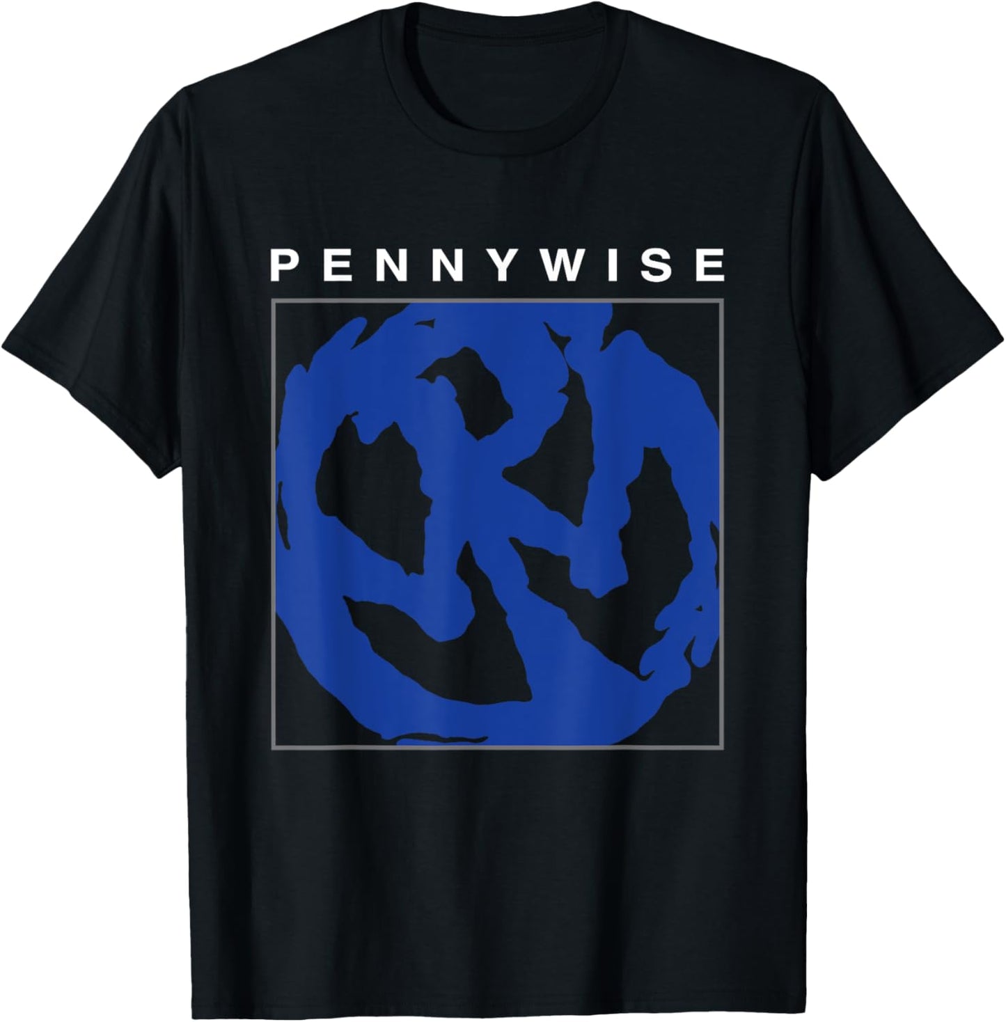 Pennywise - PW Logo - Official Product, Black, S T-Shirt - T-Shirt | Black