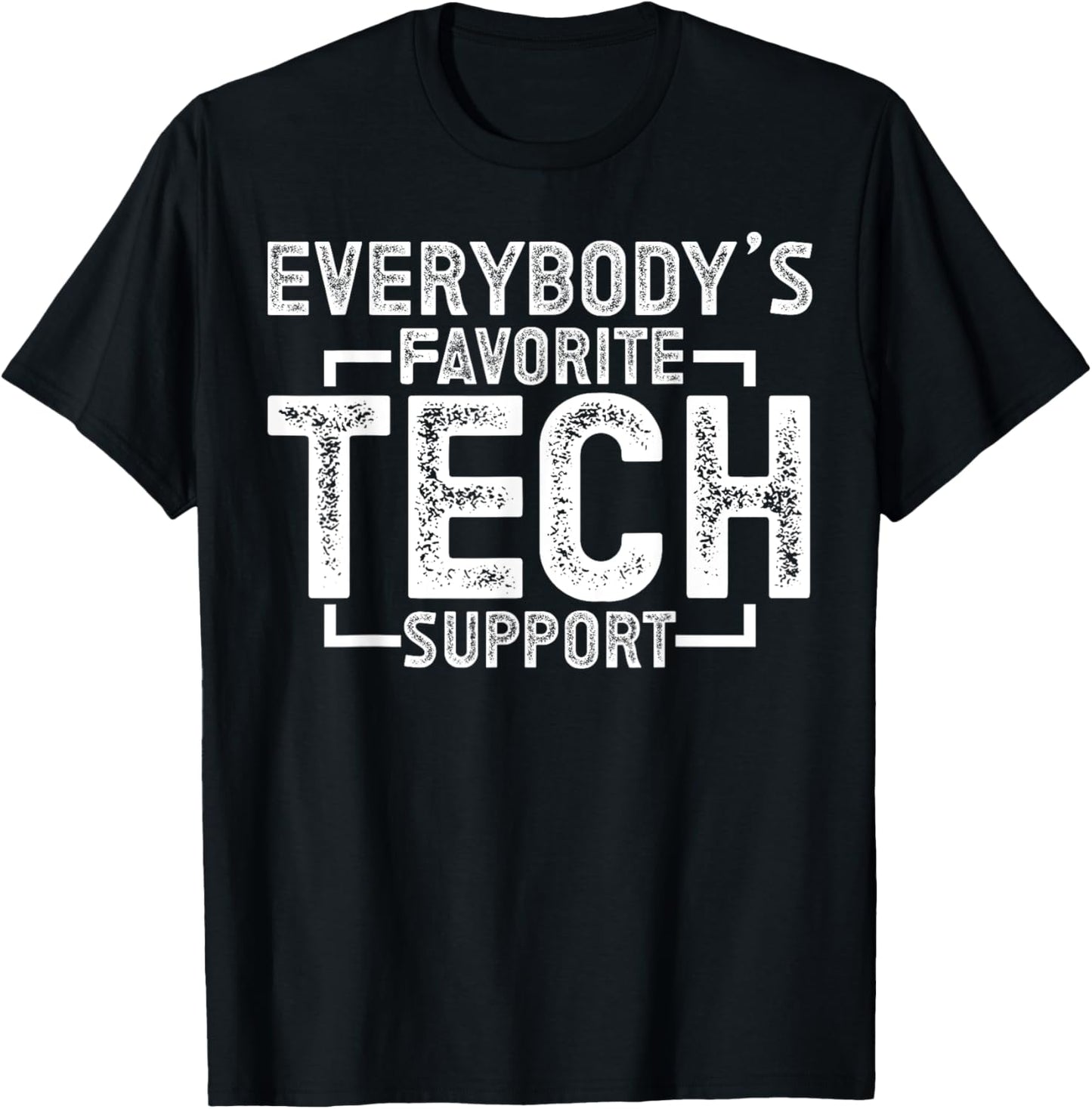 Tech Support T-Shirt - T-Shirt | Black