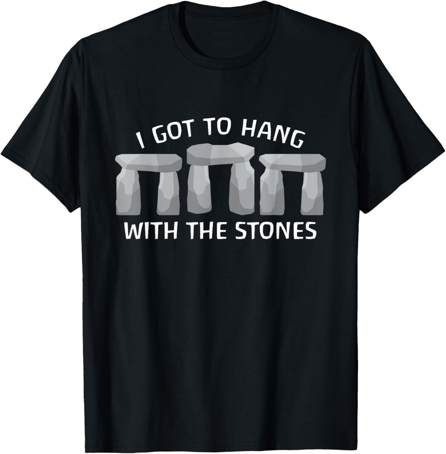 Funny Stonehenge Souvenir England History Standing Stones T-Shirt - T-Shirt | Black
