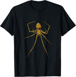 Scary Halloween Big Spider Costumes Gift for Decoration T-Shirt - T-Shirt | Black