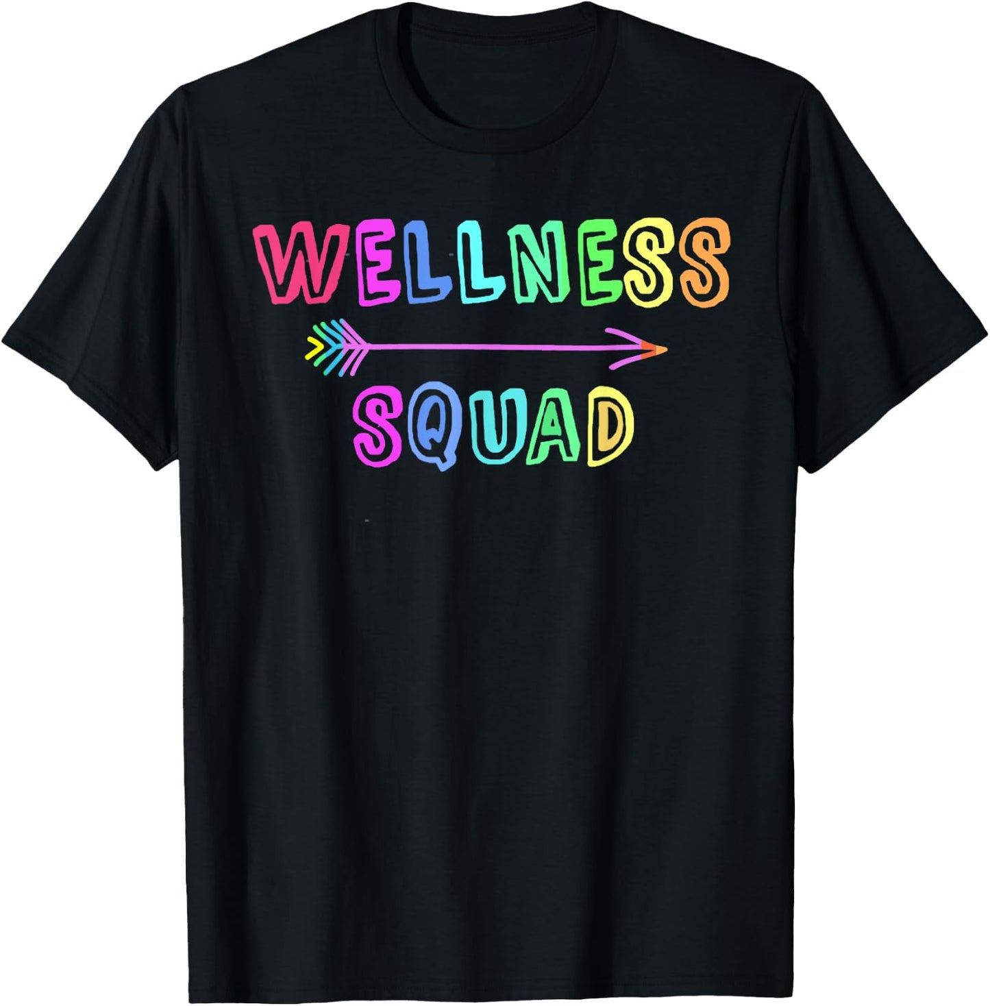 Fitness Gym Crew Health Trainer WELLNESS Coach Squad Tai Chi T-Shirt - T-Shirt | Black