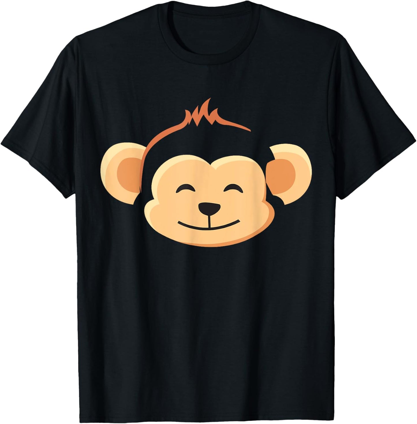 Monkey Costume for Kids MONKEY Halloween Costume T-Shirt - T-Shirt | Black