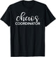Chaos Coordinator Funny Printed Graphic Mom Babysitter Nanny T-Shirt - T-Shirt | Black