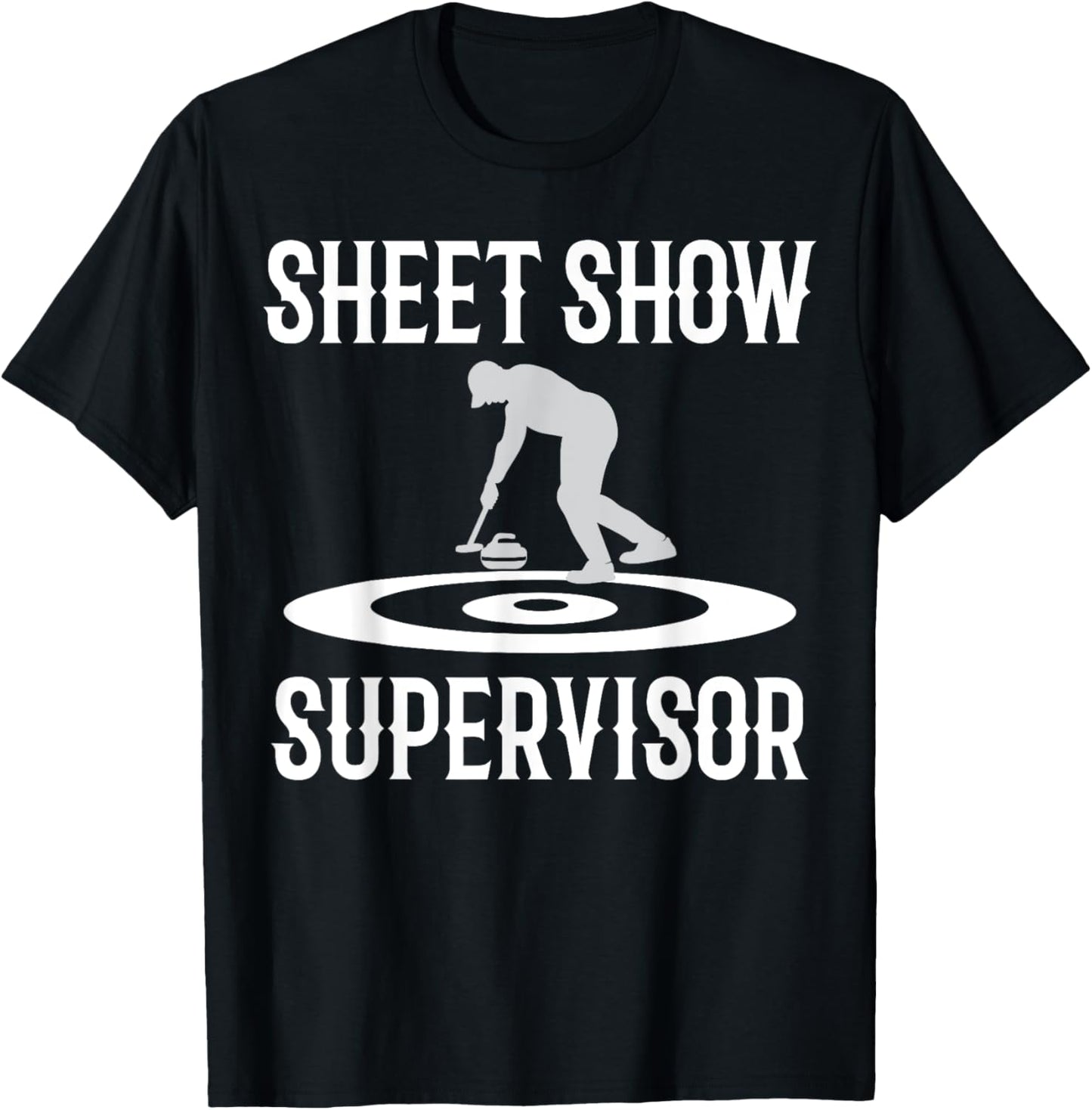 Curling Funny Curling sport T-Shirt - T-Shirt | Black