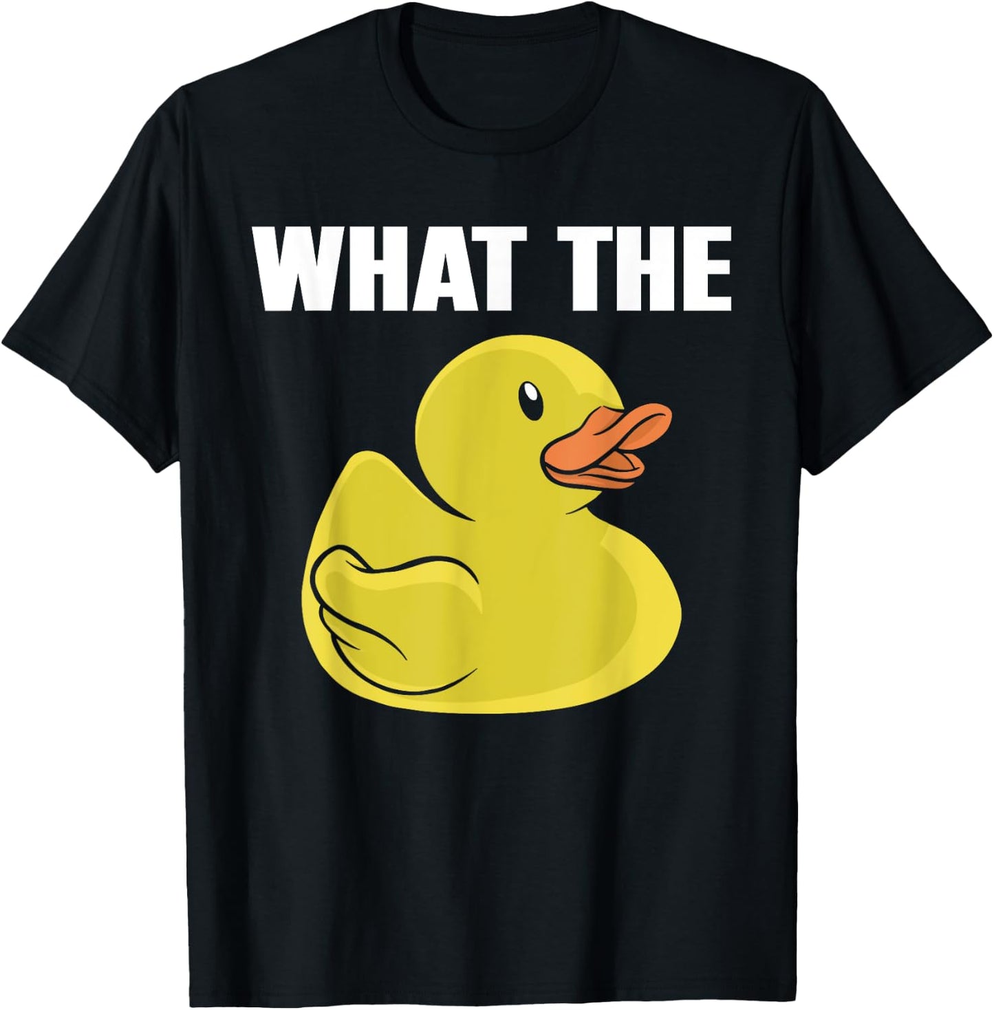 Duck Funny Kids What The Duck Lover T-Shirt - T-Shirt | Black