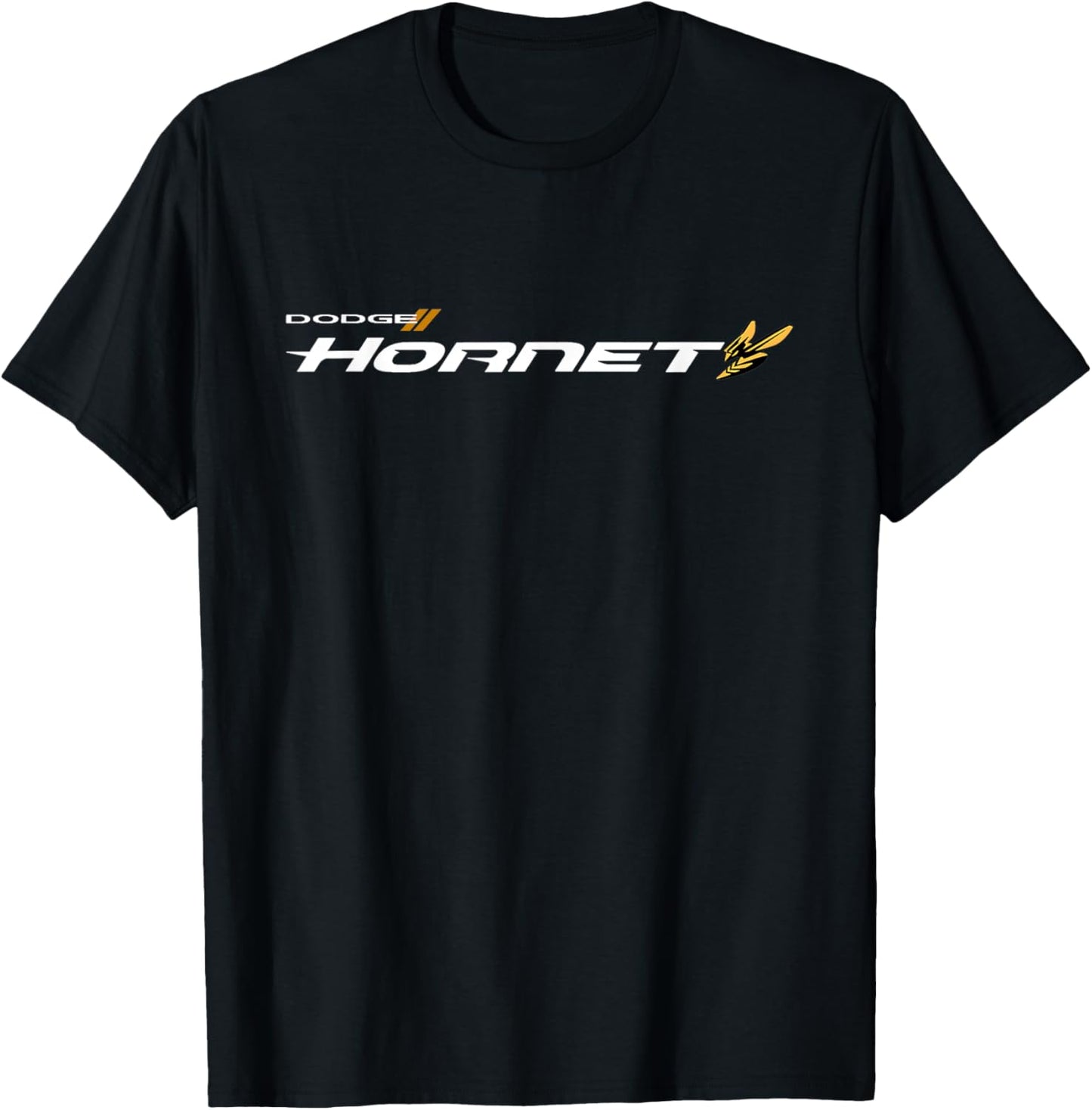 Dodge Hornet Logo (White) T-Shirt - T-Shirt | Black