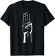 3 Finger Salute T-Shirt - T-Shirt | Black