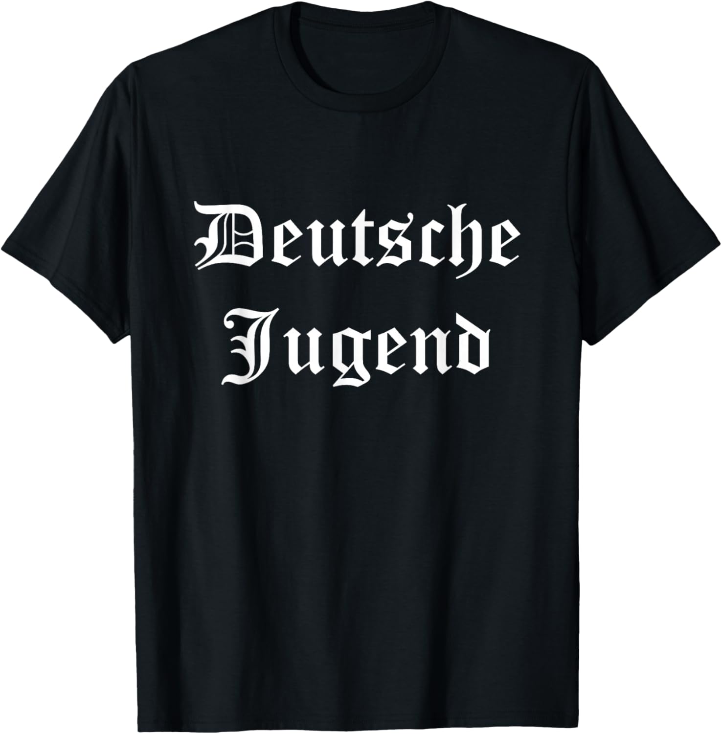 Deutsche Jugend National Patriotische Deutschland Patrioten T-Shirt - T-Shirt | Black