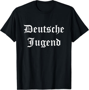 Deutsche Jugend National Patriotische Deutschland Patrioten T-Shirt - T-Shirt | Black