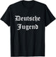 Deutsche Jugend National Patriotische Deutschland Patrioten T-Shirt - T-Shirt | Black