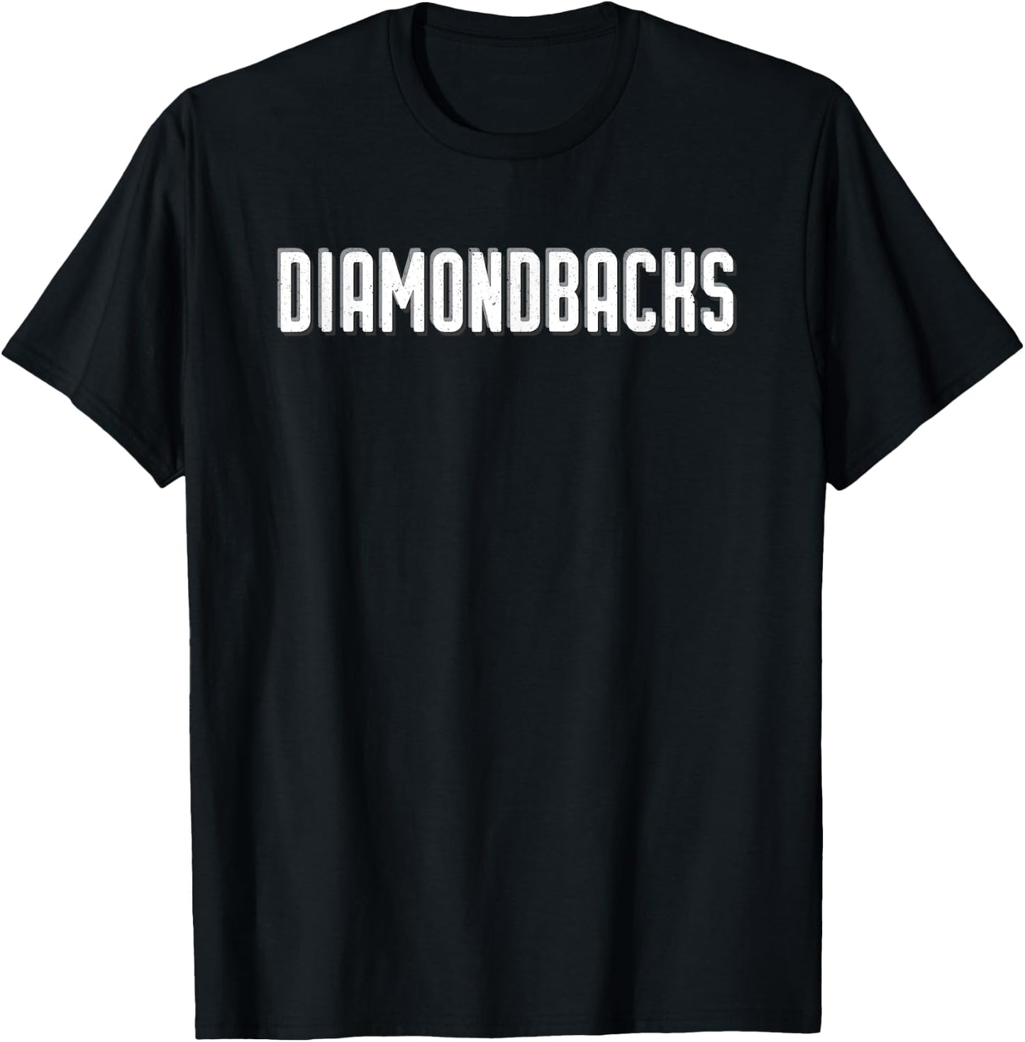 Diamondbacks Century Vintage Distressed HS T-Shirt - T-Shirt | Black