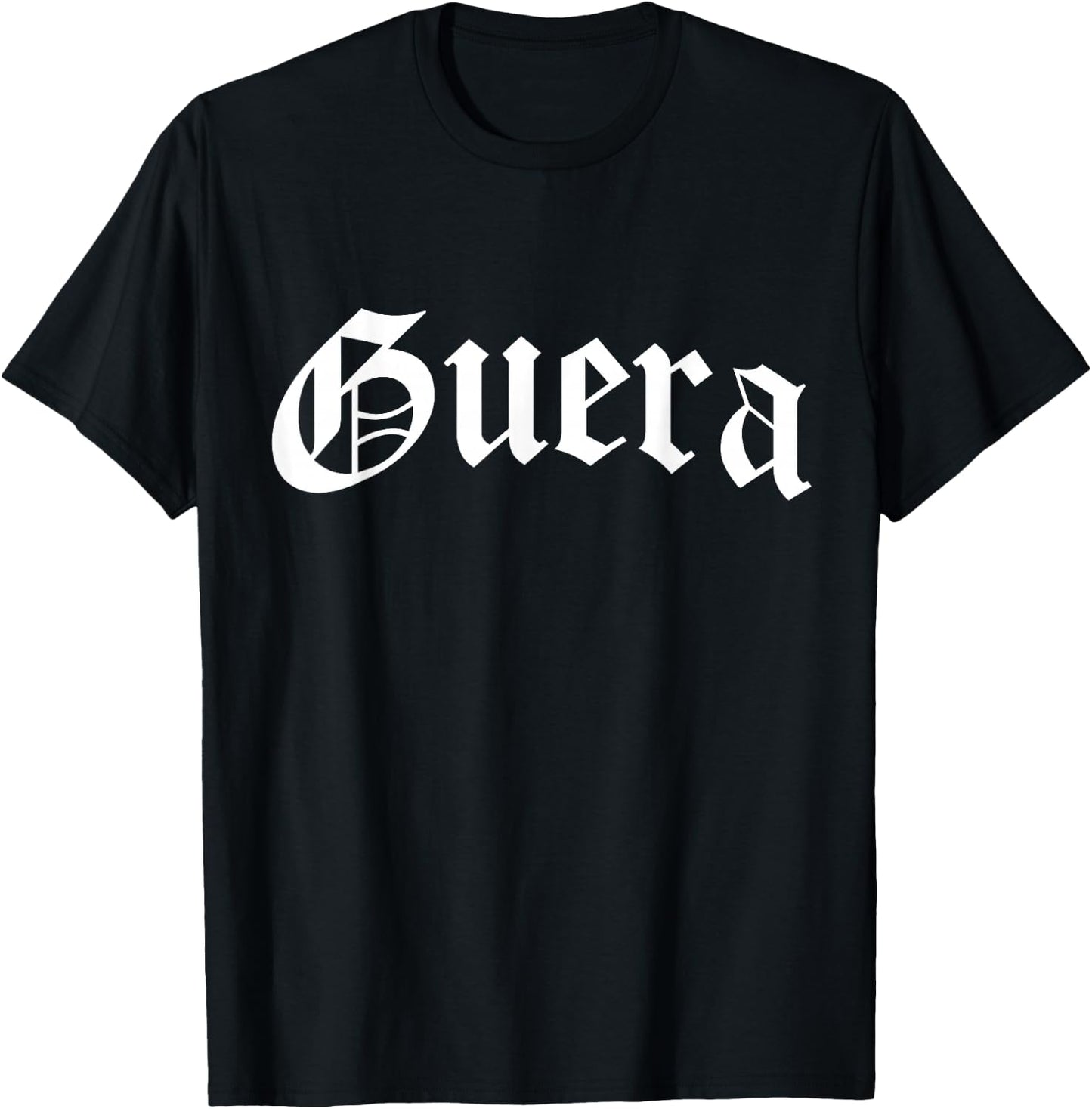 Guera Chola Chicana Mexican American Pride Hispanic Latina T-Shirt - T-Shirt | Black