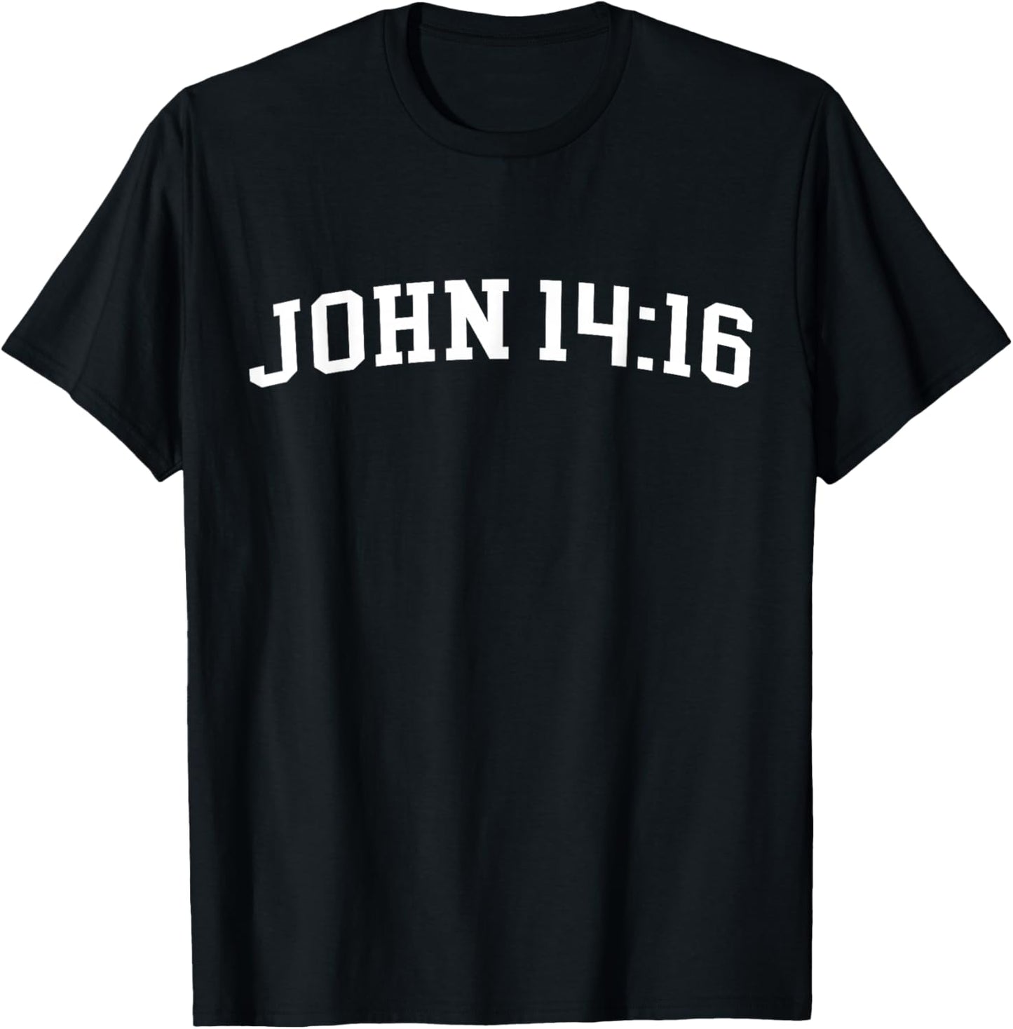 John 14:16 T-Shirt - T-Shirt | Black