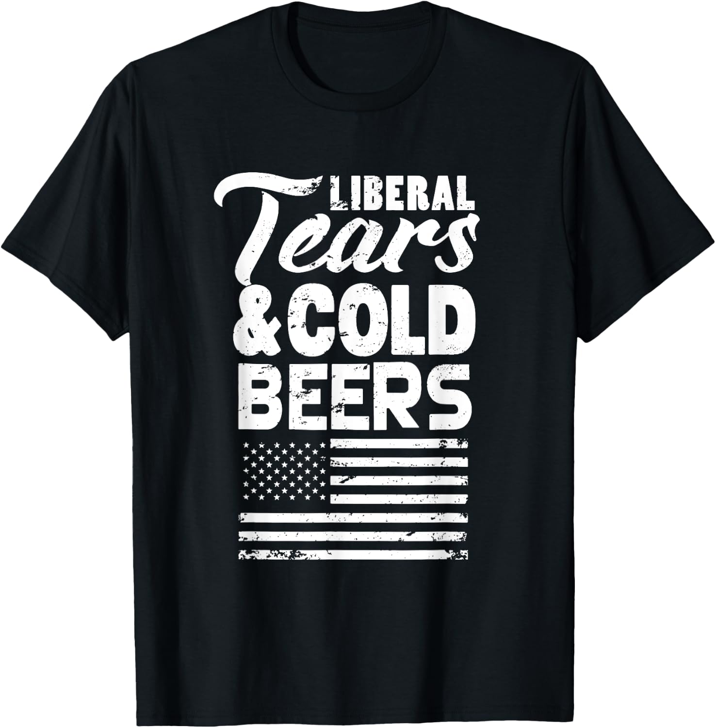 Liberal Tears and Cold Beers T-Shirt - T-Shirt | Black