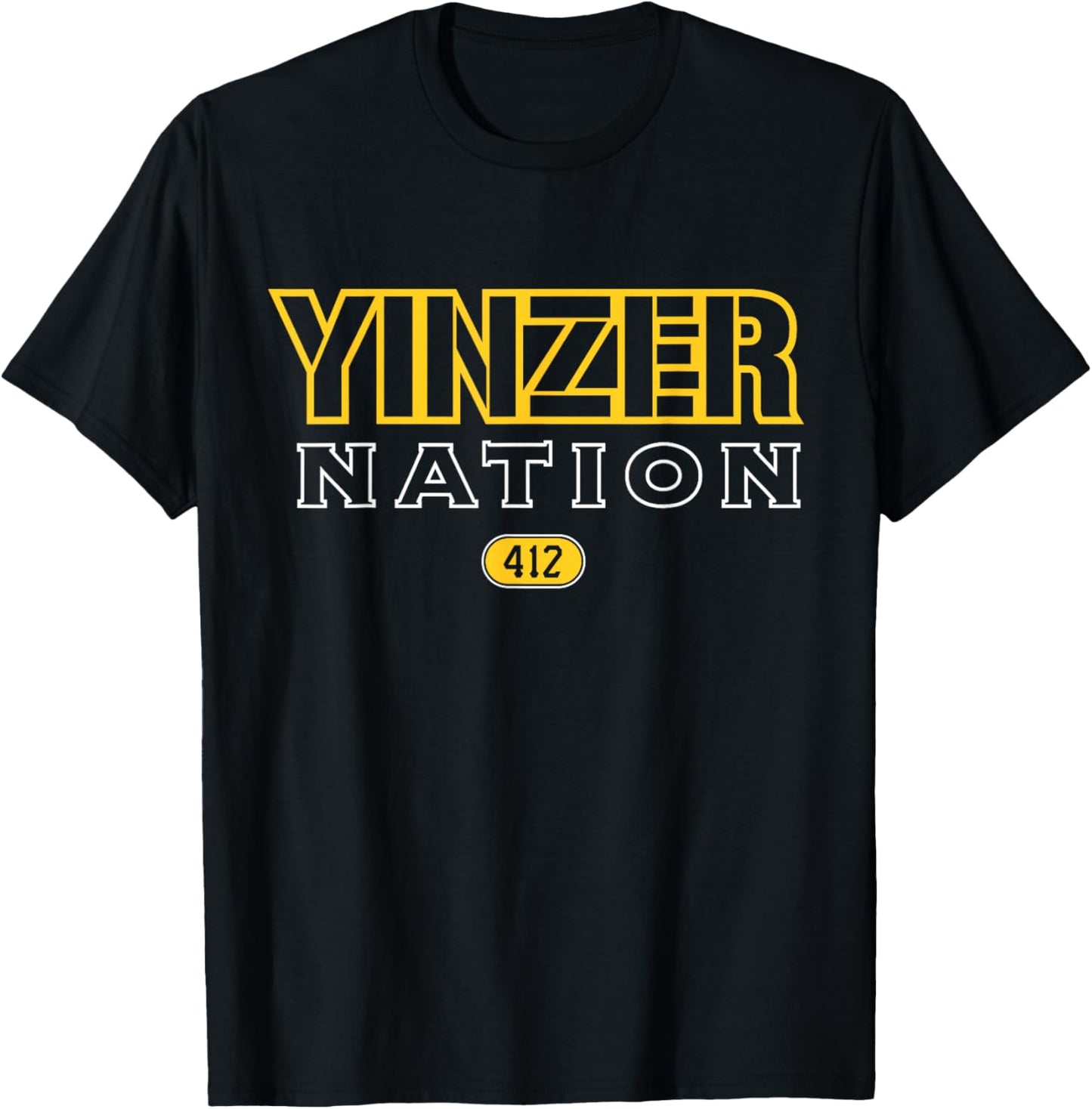 Pittsburgh Yinzer Nation - Yinzer Pride T-Shirt - T-Shirt | Black
