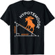 Funny Mathematics Nerds Hypotemoose Math Teacher Pun Men Women T-Shirt - T-Shirt | Black