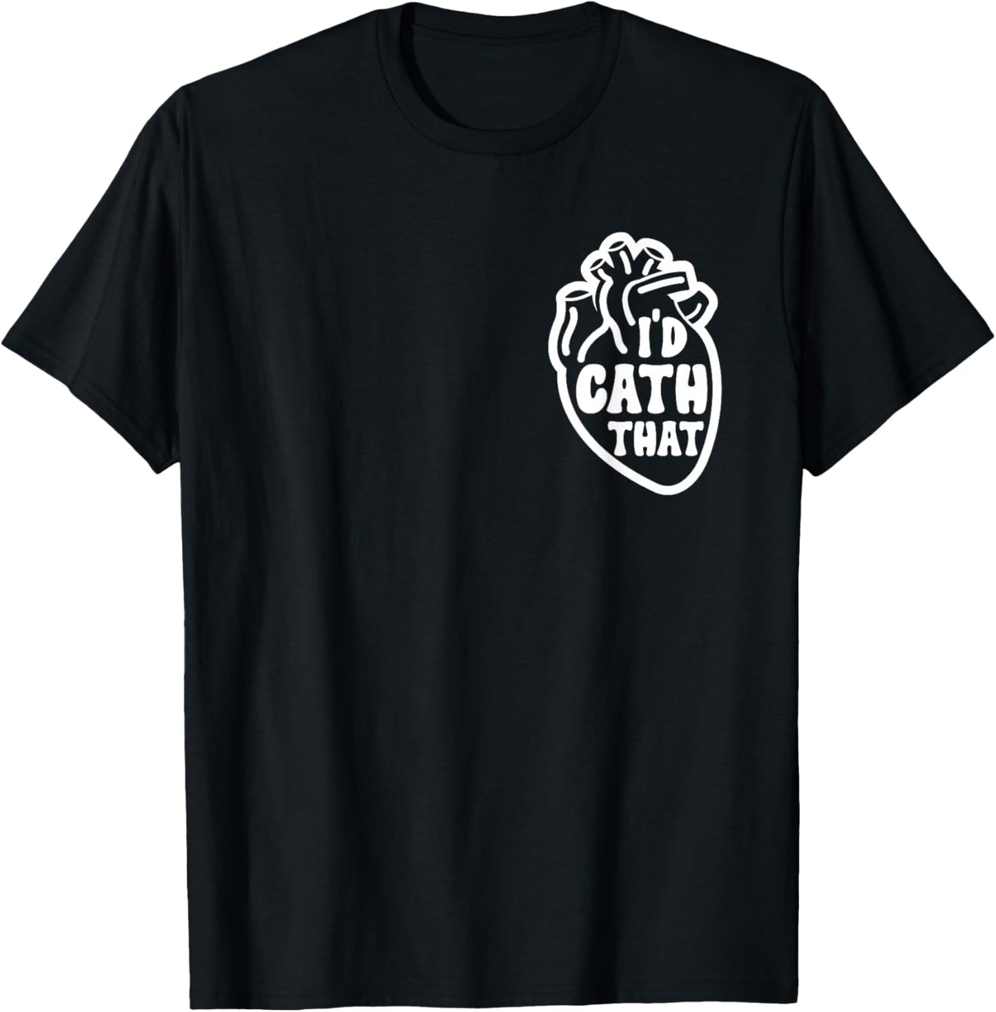 Cardiology Nurse Cardiologist T-Shirt - T-Shirt | Black